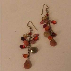 Ruby Drip Earrings